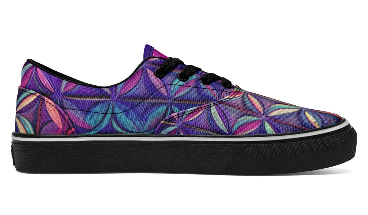 Flower Life Magenta Street Vibe Shoes