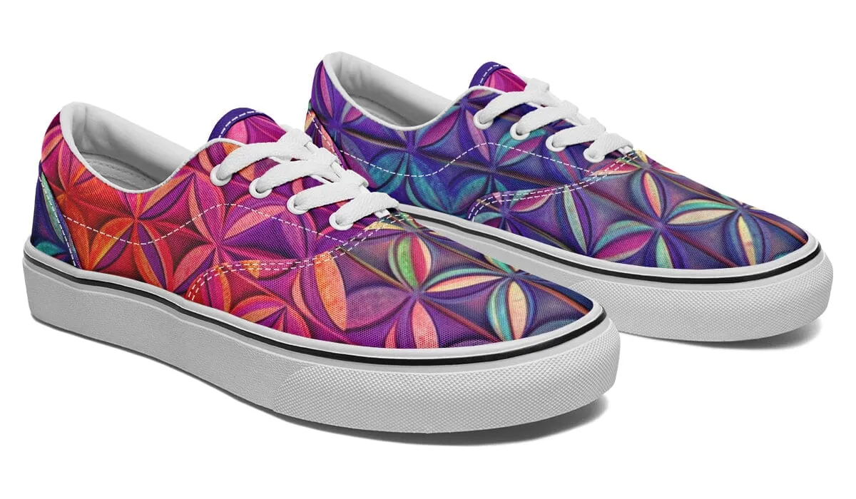 Flower Life Magenta Street Vibe Shoes
