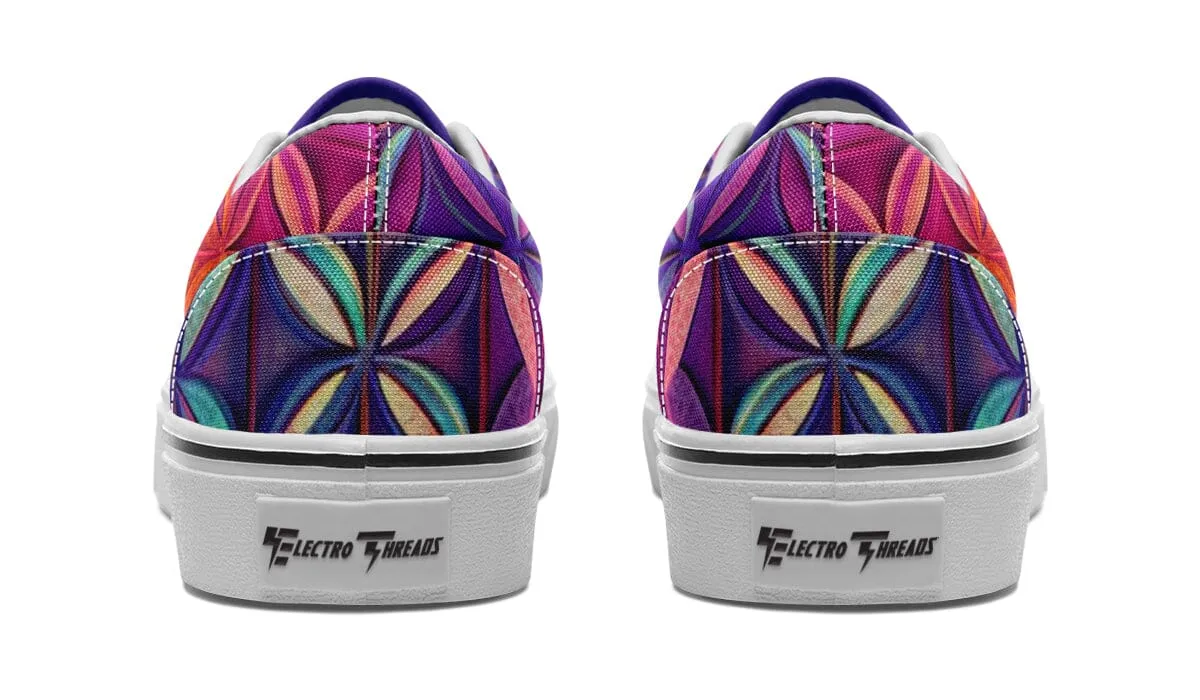 Flower Life Magenta Street Vibe Shoes