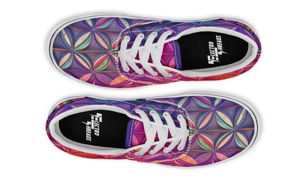 Flower Life Magenta Street Vibe Shoes