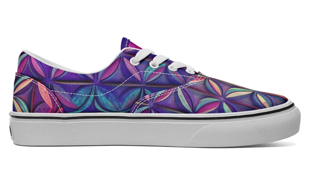 Flower Life Magenta Street Vibe Shoes