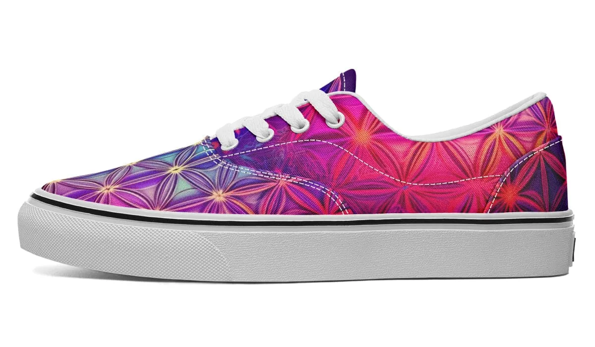 Flower Life Purp Street Vibe Shoes