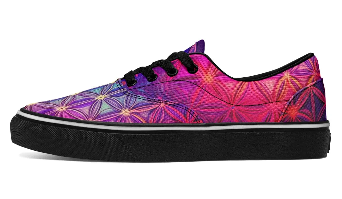 Flower Life Purp Street Vibe Shoes