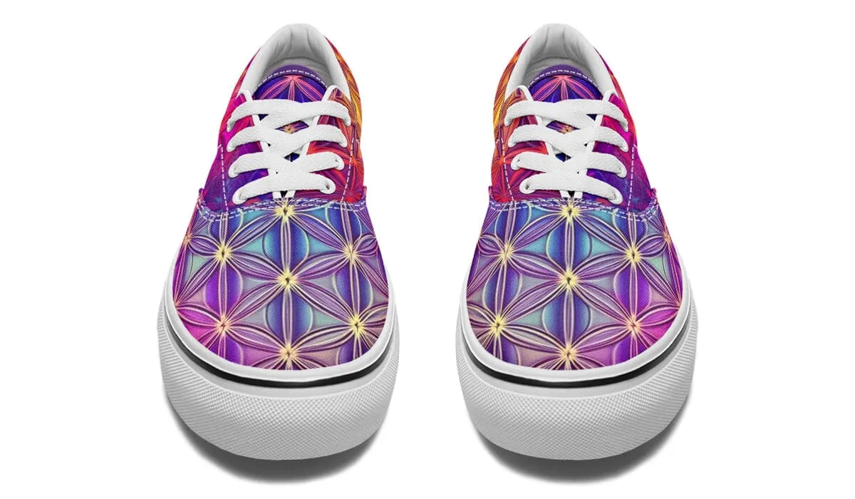 Flower Life Purp Street Vibe Shoes