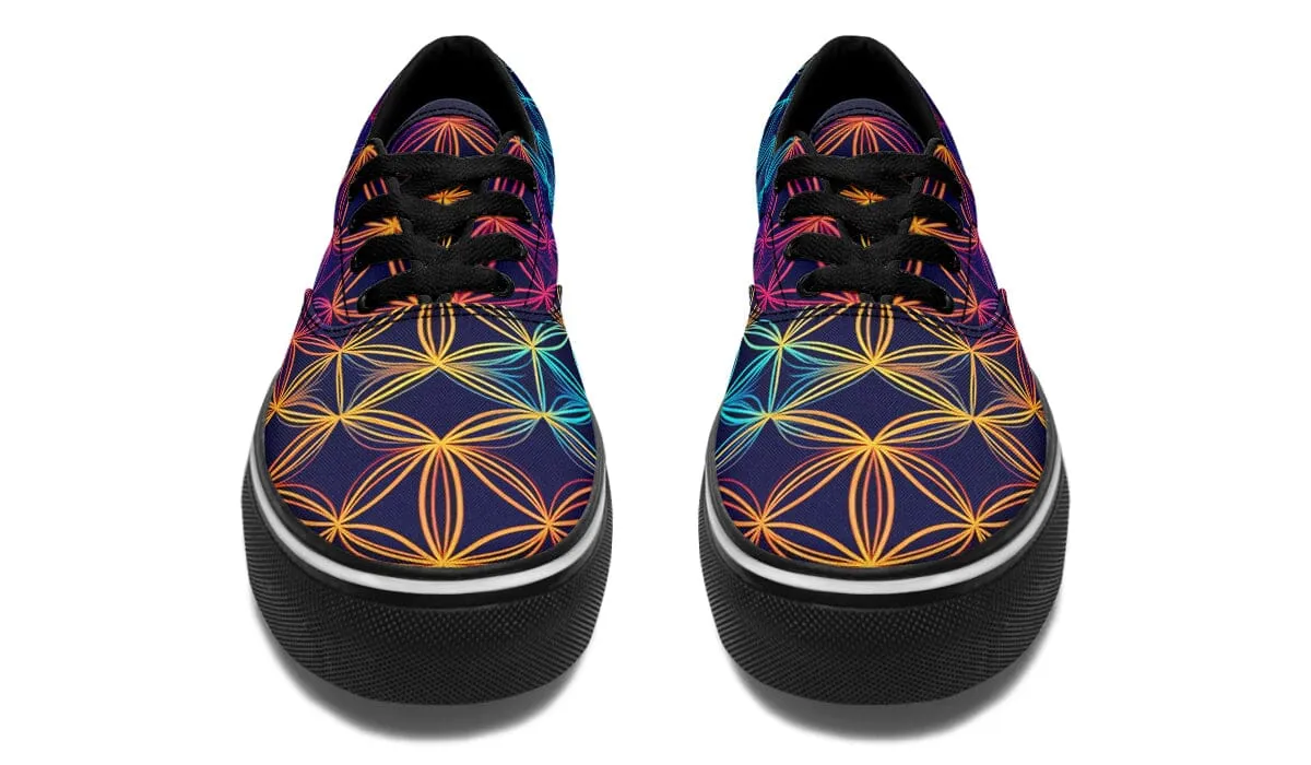 Flower Of Life Street Vibe Shoes