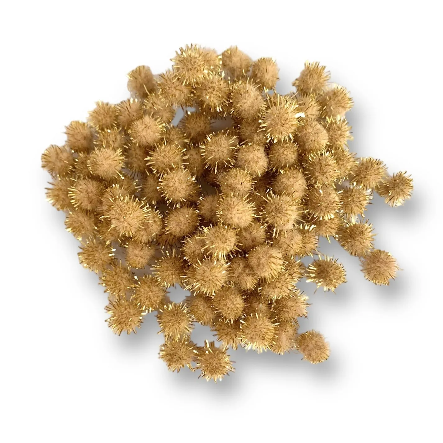 Glitter Pom Poms 07mm