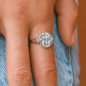 Libra Stargazer Zodiac Ring