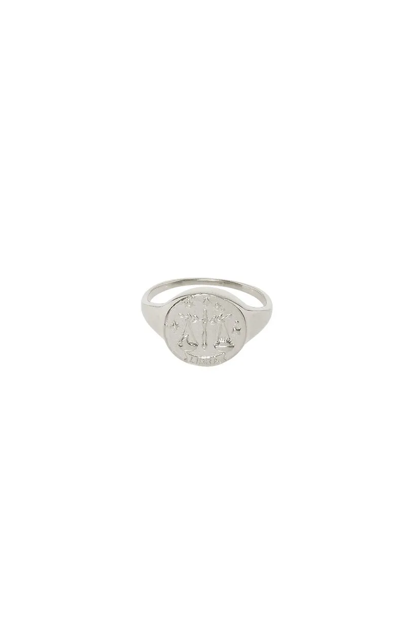 Libra Stargazer Zodiac Ring