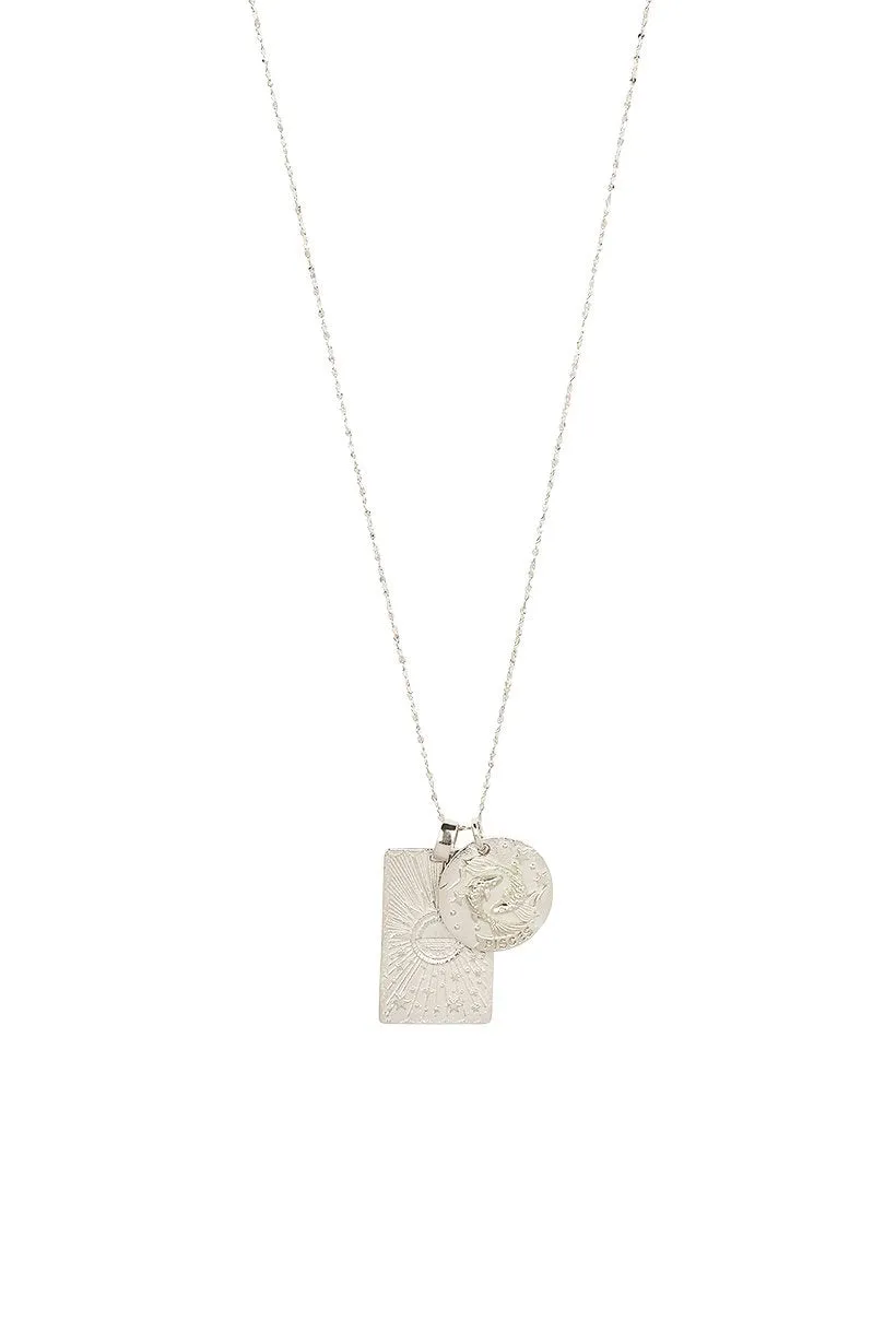 Pisces Stargazer Zodiac Necklace
