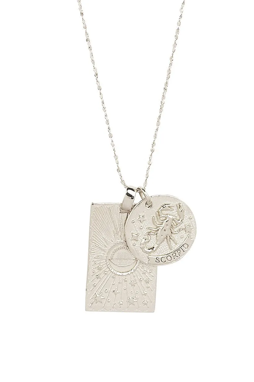 Scorpio Stargazer Zodiac Necklace