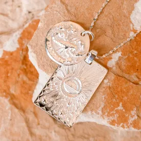 Scorpio Stargazer Zodiac Necklace
