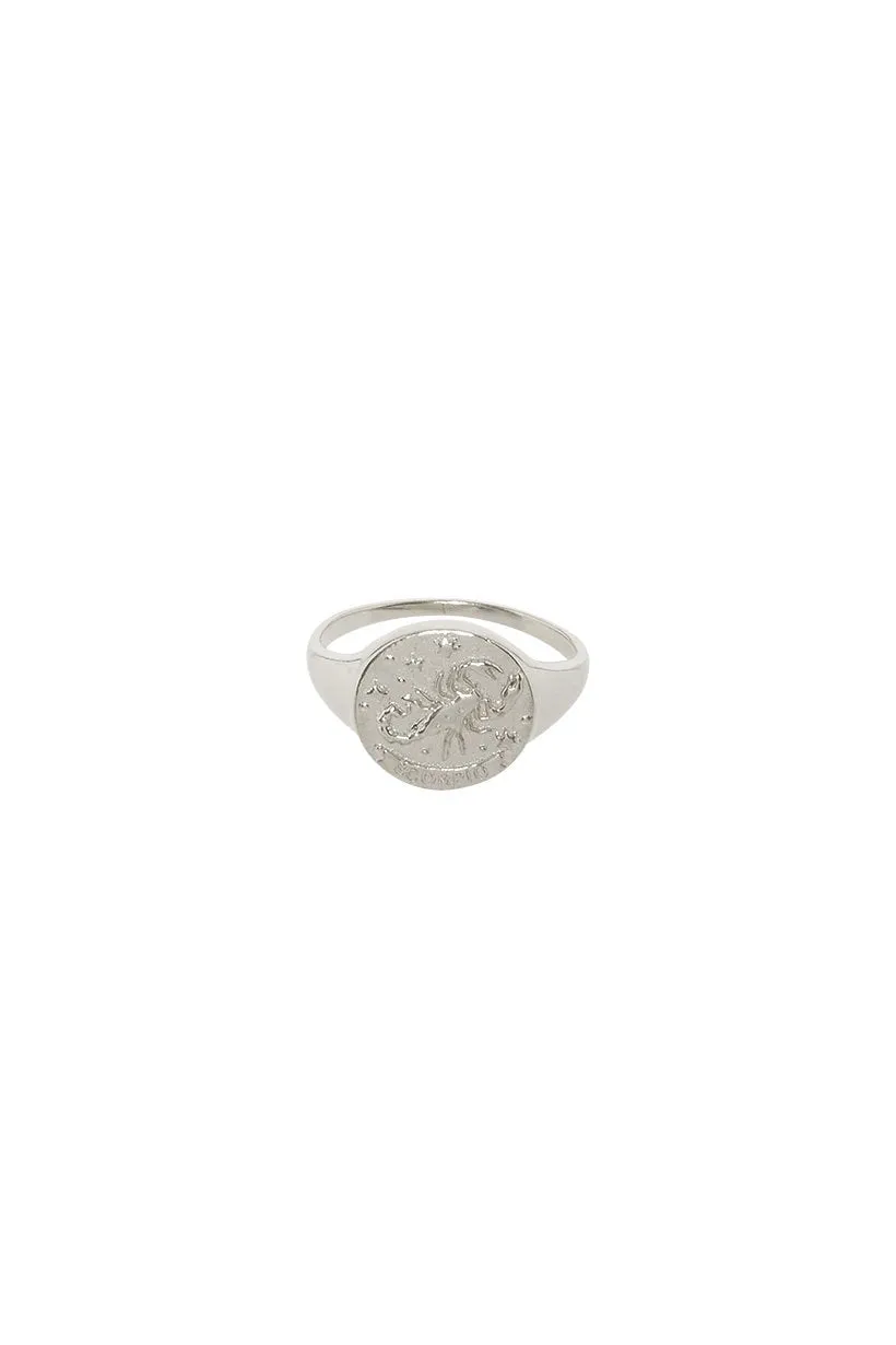 Scorpio Stargazer Zodiac Ring