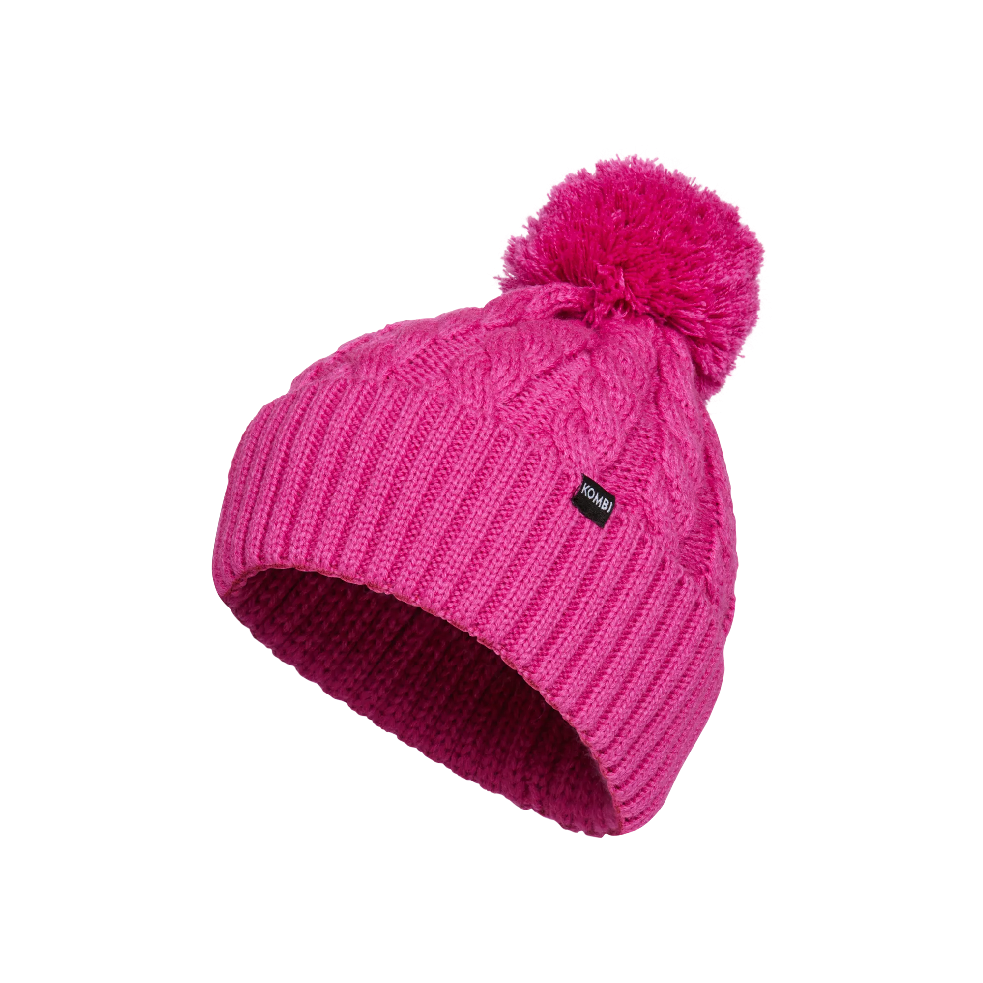 The Braidy Merino Pom Pom Toque - Junior
