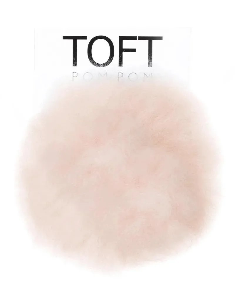 TOFT Alpaca Fur Pom Poms, Brights and Colors